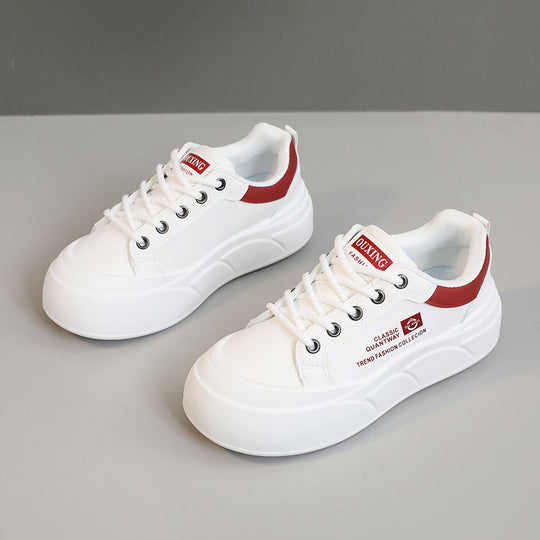 Damen Mode Sneakers mit sportlichem Design und gepolsterter Sohle EB