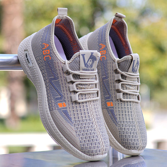 Damen Luftige und elastische Freizeitsneaker EB