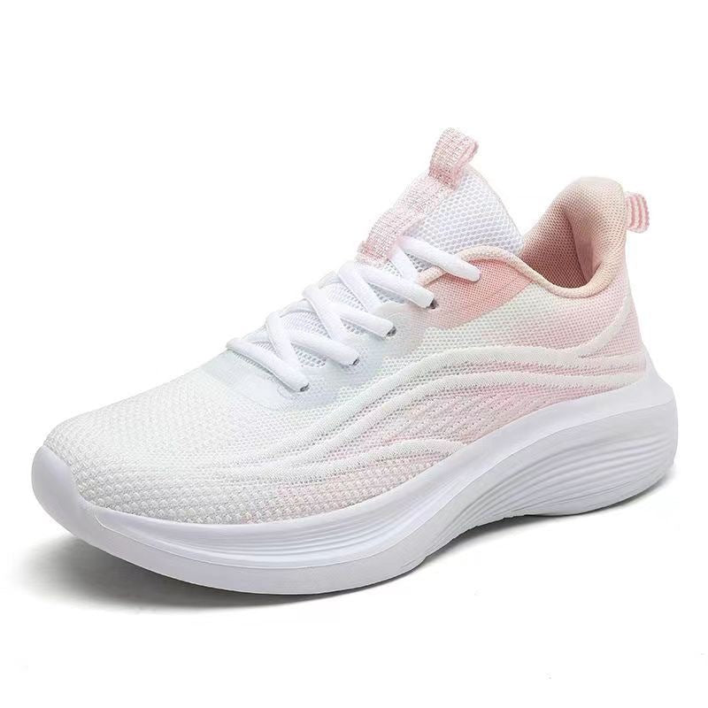Damen sportliche Sneaker mit atmungsaktivem Mesh-Obermaterial von EB