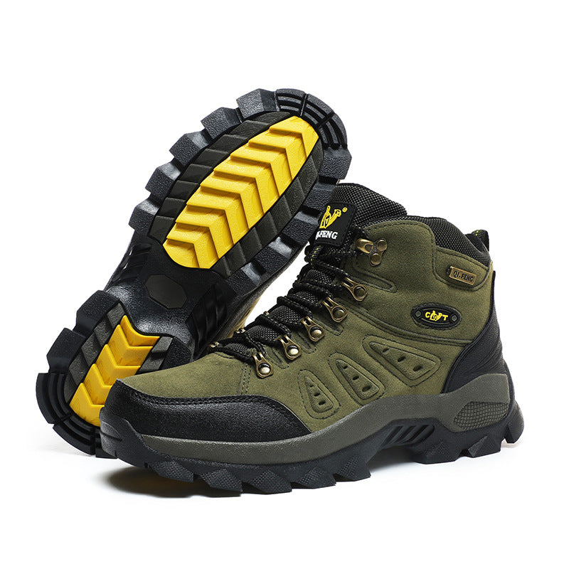 Herren Outdoor-Trekkingstiefel mit rutschfester Sohle und atmungsaktivem Obermaterial EB