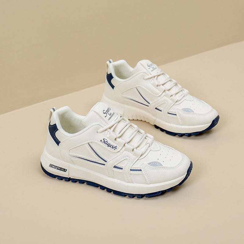 Damen Atmungsaktive Fitness-Sneaker mit stoßdämpfender Sohle EB