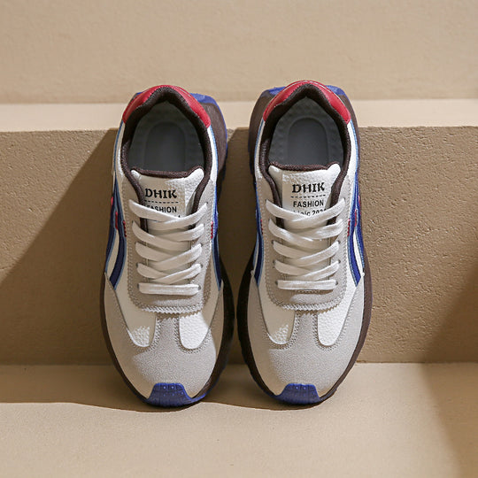 Damen Sportliche Sneakers mit atmungsaktiver Mesh-Oberfläche und dämpfender Laufsohle EB