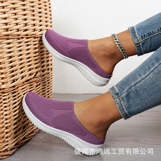 Damen Stretch-Freizeitschuhe mit rutschfester Sohle EB