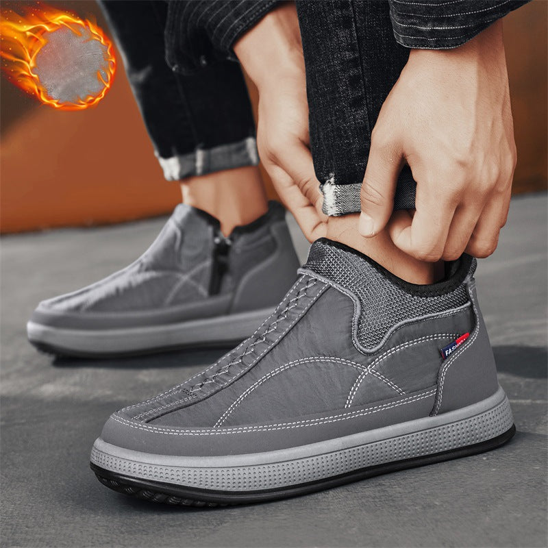 Damen Bequeme Winter Sneaker mit kuscheligem Innenfutter und rutschfester Sohle EB