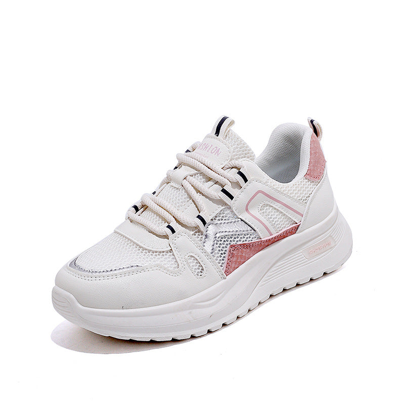 Damen Sneakers mit atmungsaktivem Mesh-Design und stoßdämpfender Sohle EB