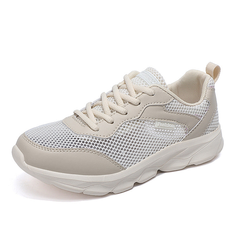 Damen nan leichter Alltags- und Reisesneaker mit luftiger Netzstruktur, dämpfender Leichtsohle und Fersenlasche EB