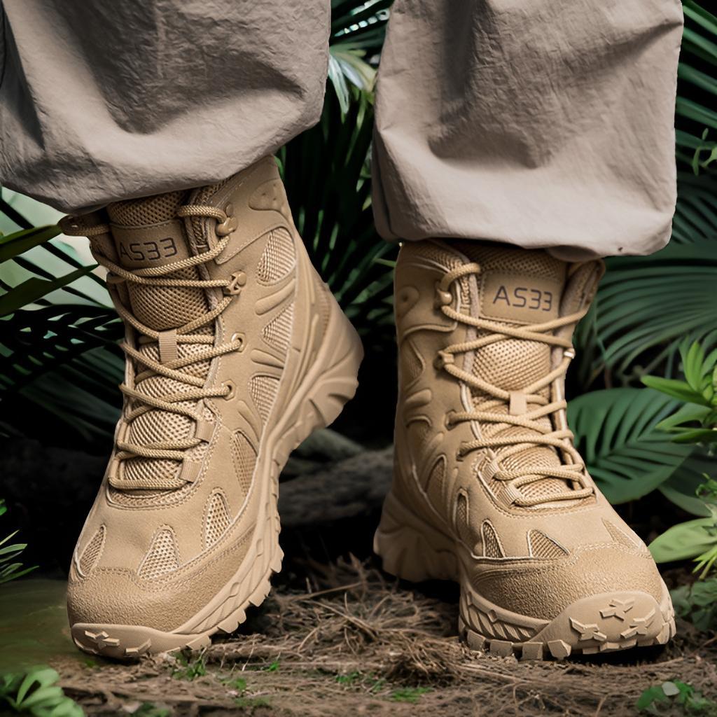 Herren Multifunktionale Outdoor-Stiefel mit rutschfester Sohle und atmungsaktiver Struktur EB