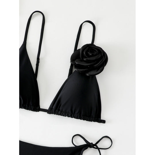 Damen Blumen-Bikini Set EB