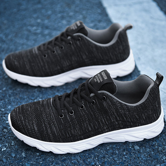 Damen atmungsaktive Sport-Sneaker mit flexiblem Sohlenprofil EB