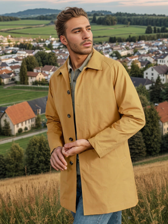 Herren leichte Übergangsjacke mit nachhaltigem Material EB