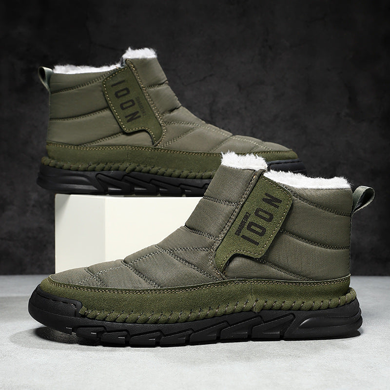 Damen Winterisolierte Stiefel mit rutschfester Sohle EB