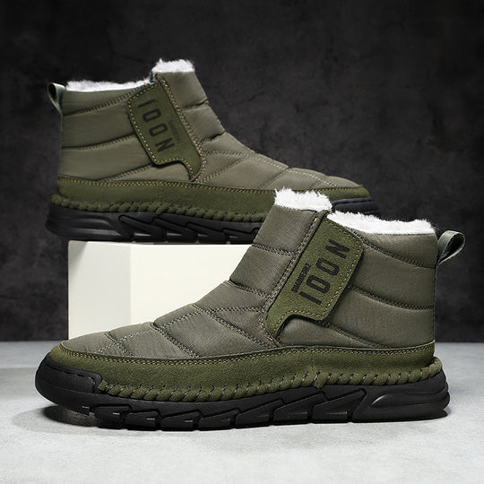 Damen Winterisolierte Stiefel mit rutschfester Sohle EB