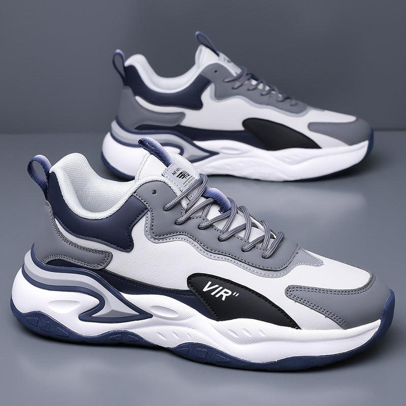 Herren Sportliche Trekkingsneakers mit atmungsaktivem Obermaterial und stoßdämpfender Sohle EB