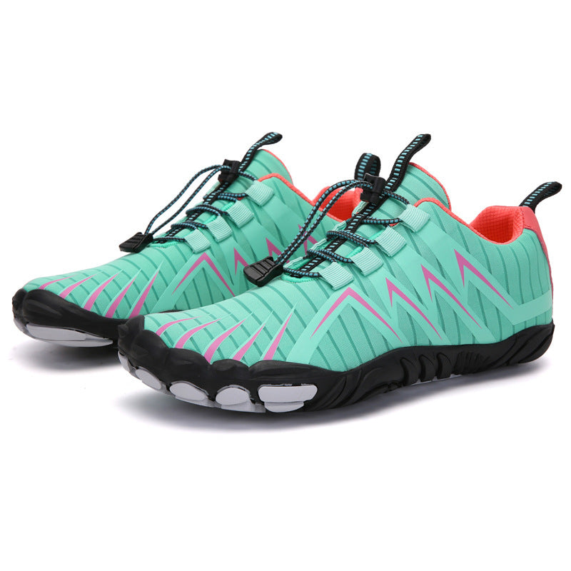 Damen nan elastischer Aquasport-Schuh mit Schnellzugverschluss, rutschfester Gummisohle und flexiblem Zehenschutz EB