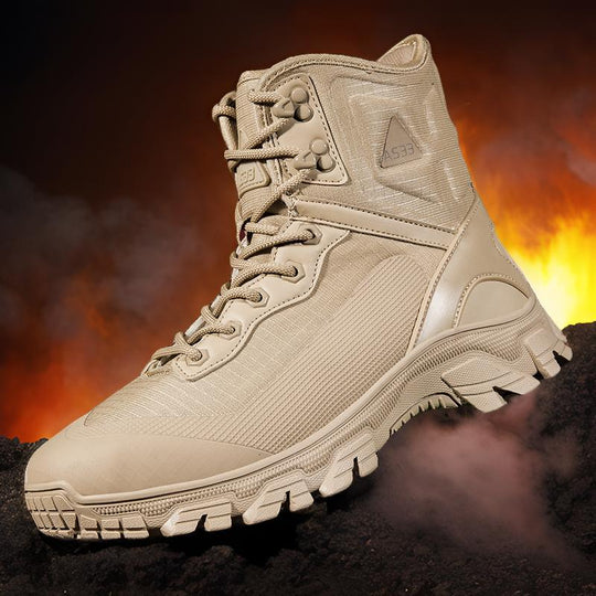 Herren Hochleistungs Trekkingstiefel mit rutschfester Sohle und atmungsaktivem Obermaterial EB