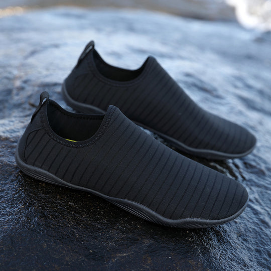 Damen Schnelltrocknende Velours-Sandalen mit rutschfester Sohle EB