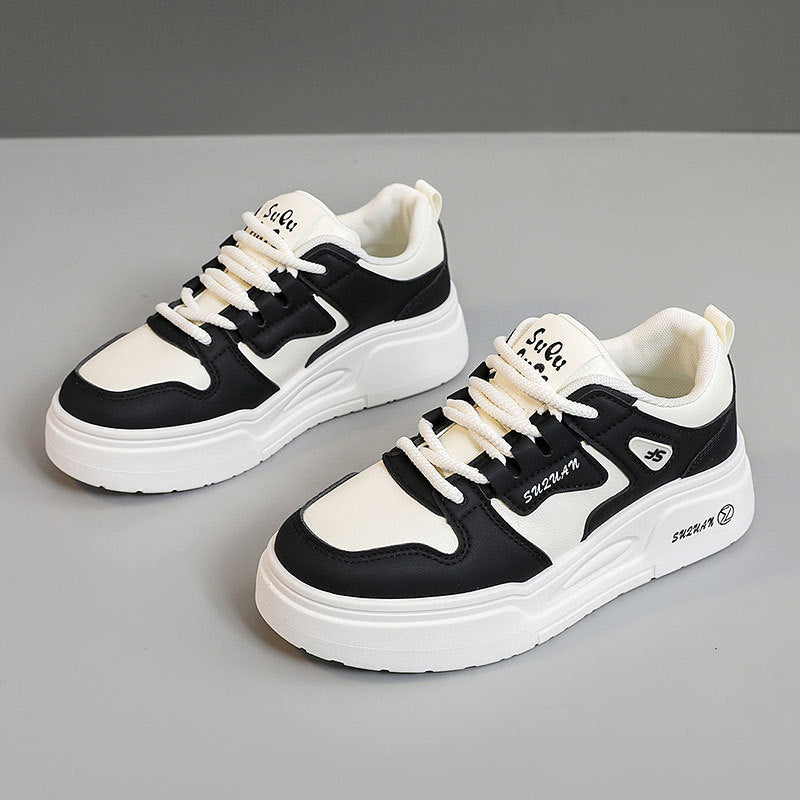 Damen Sportliche Chunky Sneakers mit atmungsaktivem Obermaterial EB