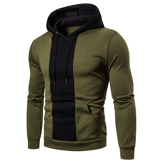 Herren Kapuzenpullover mit modernem Farbblock-Design EB
