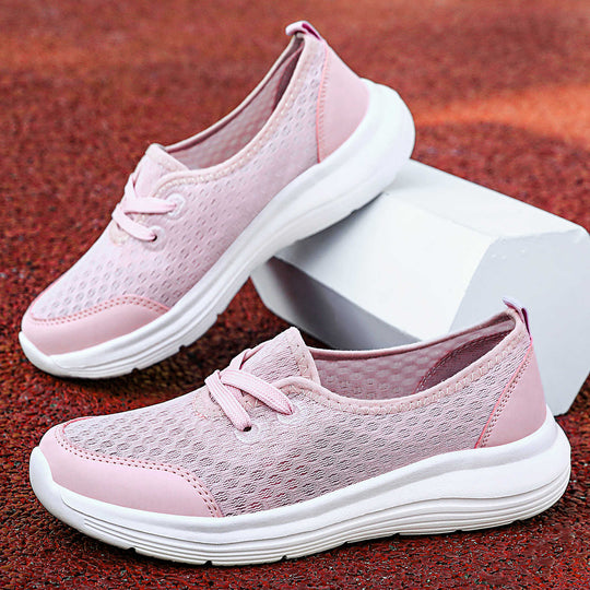 Damen Sportliche Sneaker mit atmungsaktivem Obermaterial und dämpfender Sohle EB