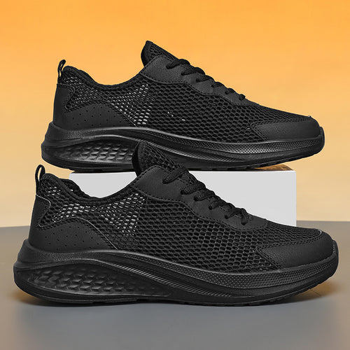 Damen Sportliche Mesh-Laufschuhe mit atmungsaktiver Struktur und rutschfester Sohle EB