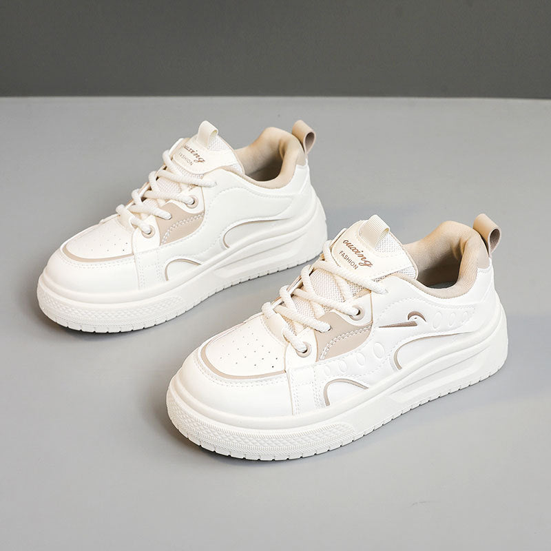 Damen modische Sneakers mit gepolsterter Innensohle und atmungsaktiver Oberstruktur EB