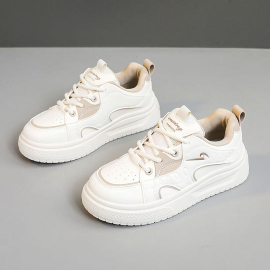Damen modische Sneakers mit gepolsterter Innensohle und atmungsaktiver Oberstruktur EB