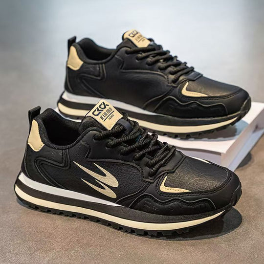 Damen Sportliche Sneakers mit hochwertigem Obermaterial und rutschfester Sohle EB