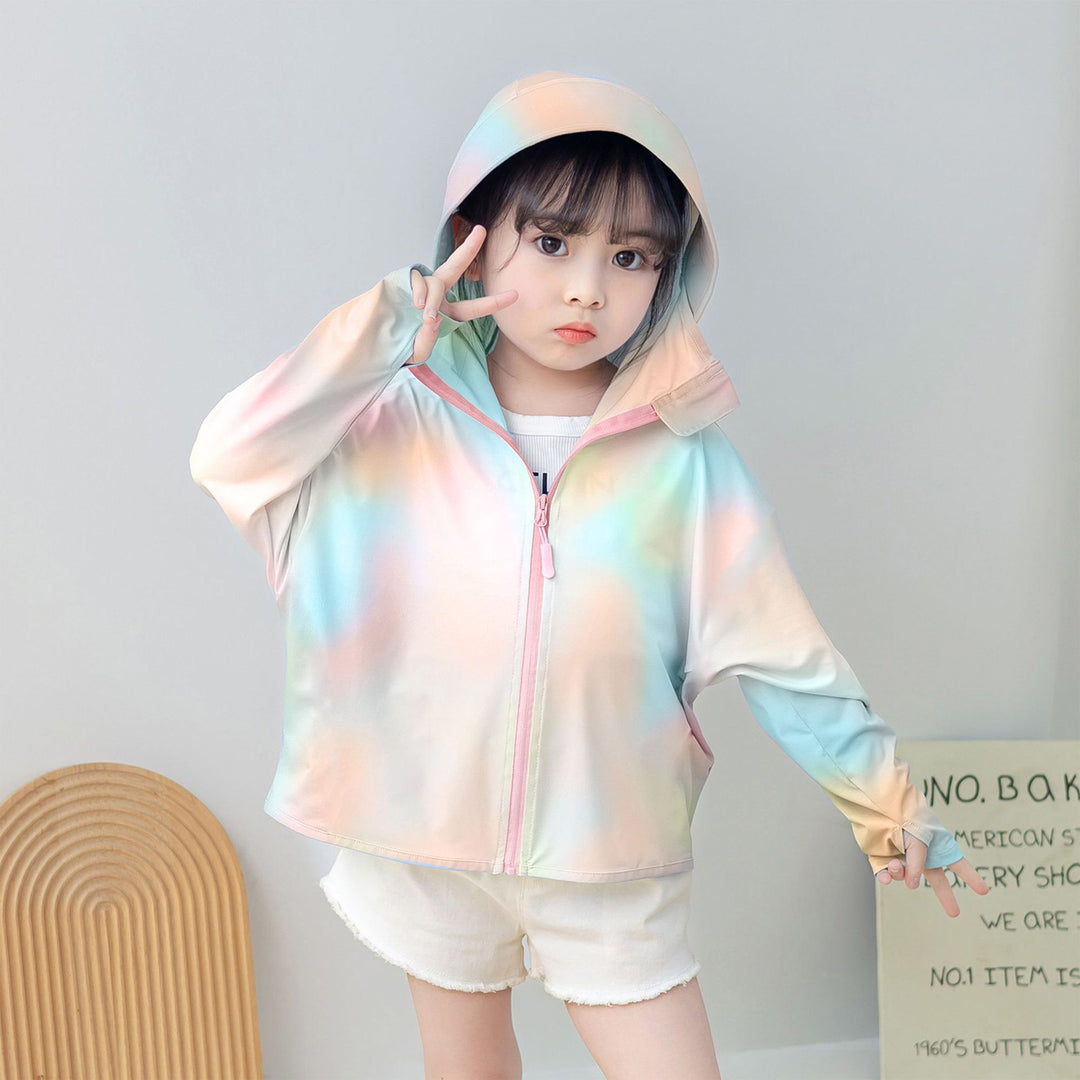 Damen Leichte UV-Schutzjacke mit Kapuze EB
