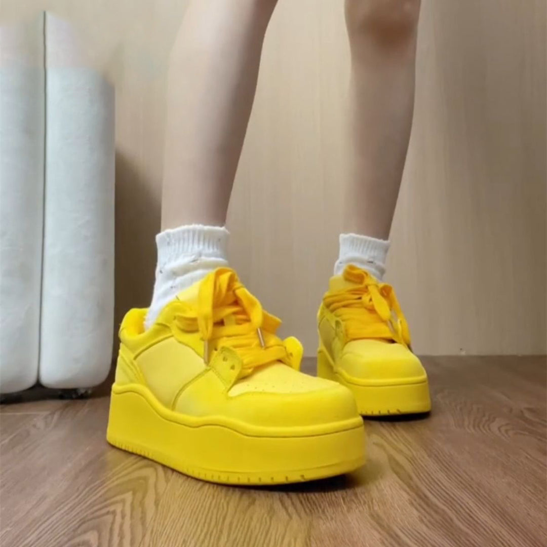 Damen Plattform Sneakers EB