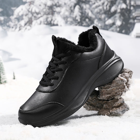 Damen modische Freizeitschuhe mit wärmendem Innenfutter und rutschfester Sohle EB