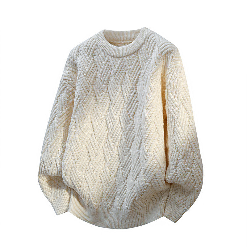 Damen Gemusterter Strickpullover EB