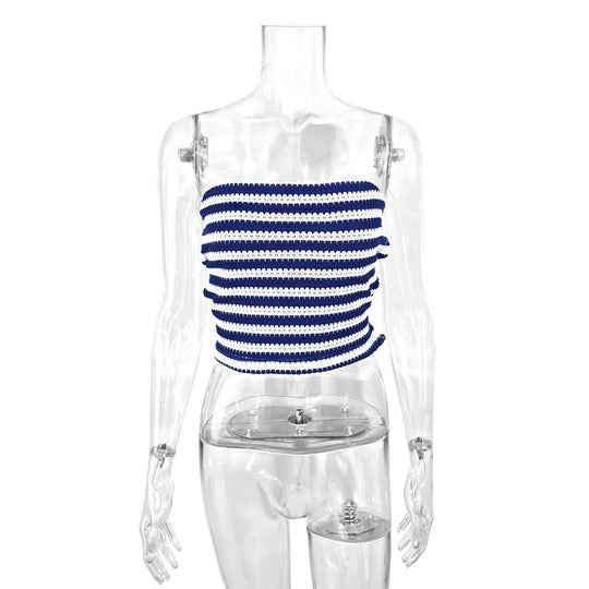 Damen Sommerliches Bustier Top EB