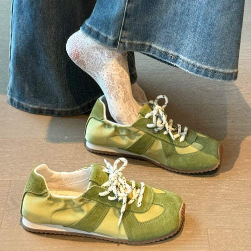 Damen atmungsaktive Freizeitsneaker mit rutschfester Sohle EB