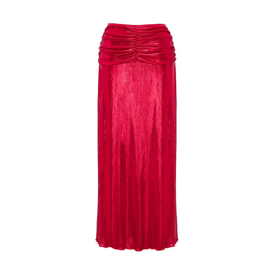 Damen Badeanzug mit off-shoulder Design und elegantem Rock EB