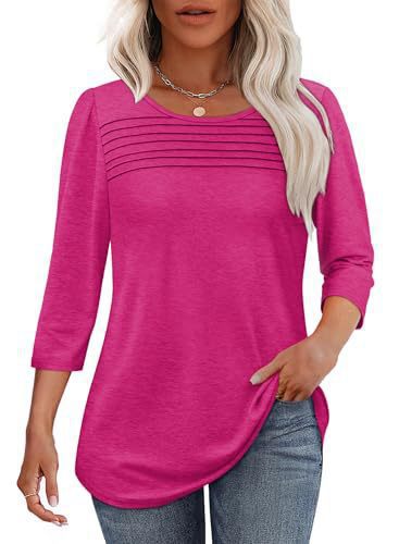 Damen Elegant geschnittenes Oberteil mit gerafften Details EB