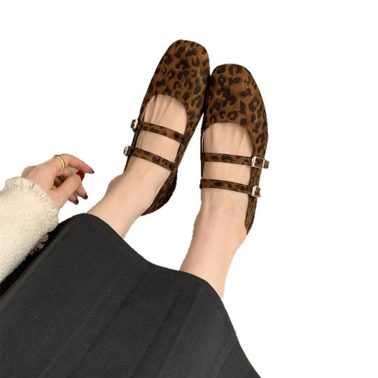 Damen Ballerinas mit stilvollen Riemchen und komfortabler Sohle EB