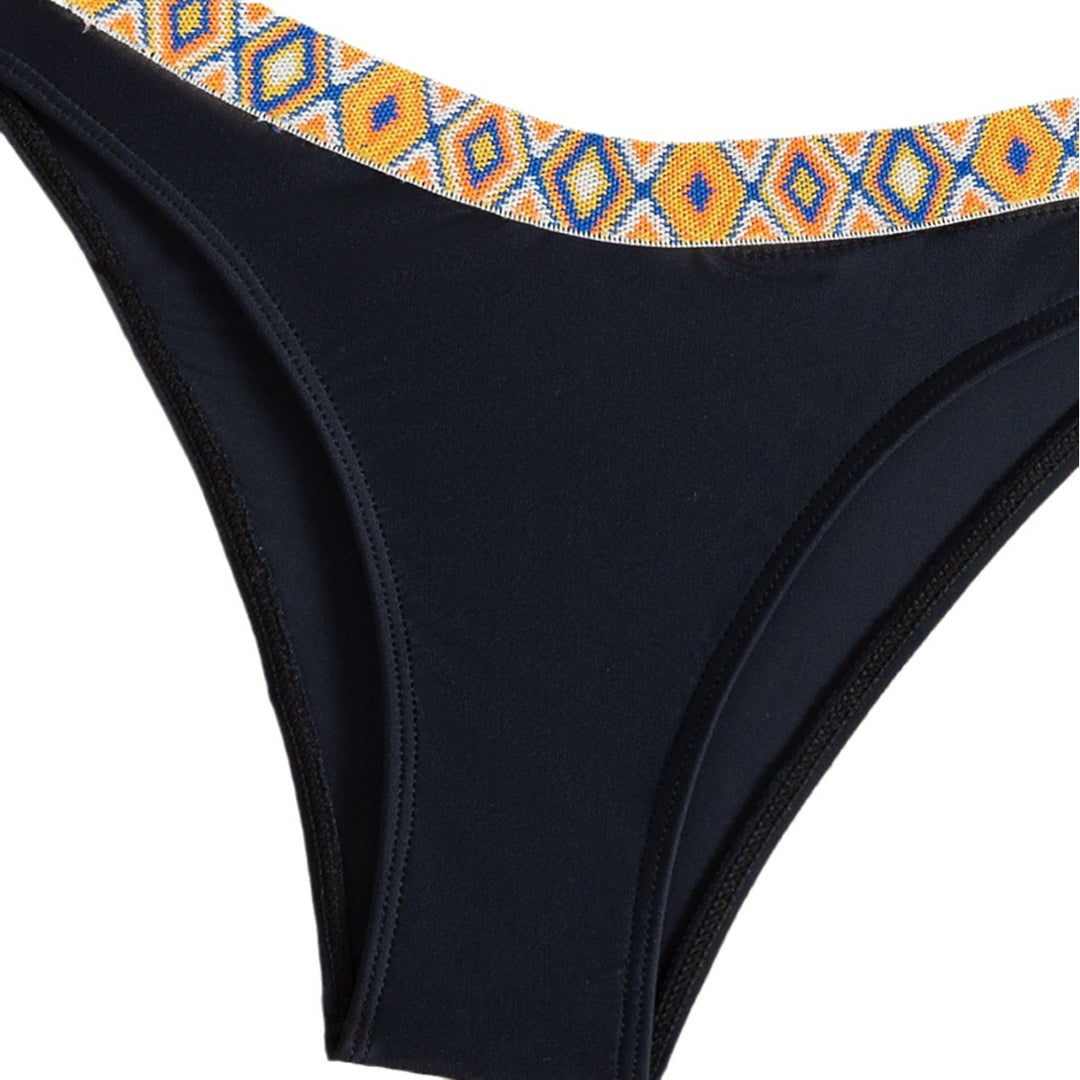 Damen Triangel-Bikini mit dekorativem Tribal-Band EB