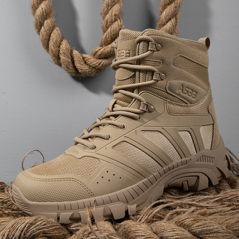 Herren Hochwertige Multifunktionale Wanderschuhe mit Griffiger Sohle EB