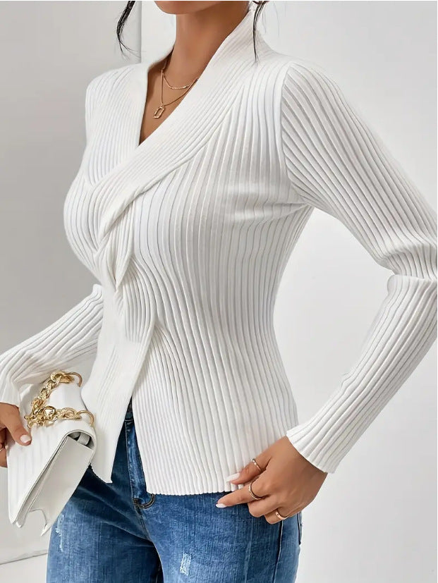 Damen eleganter Strickblazer EB