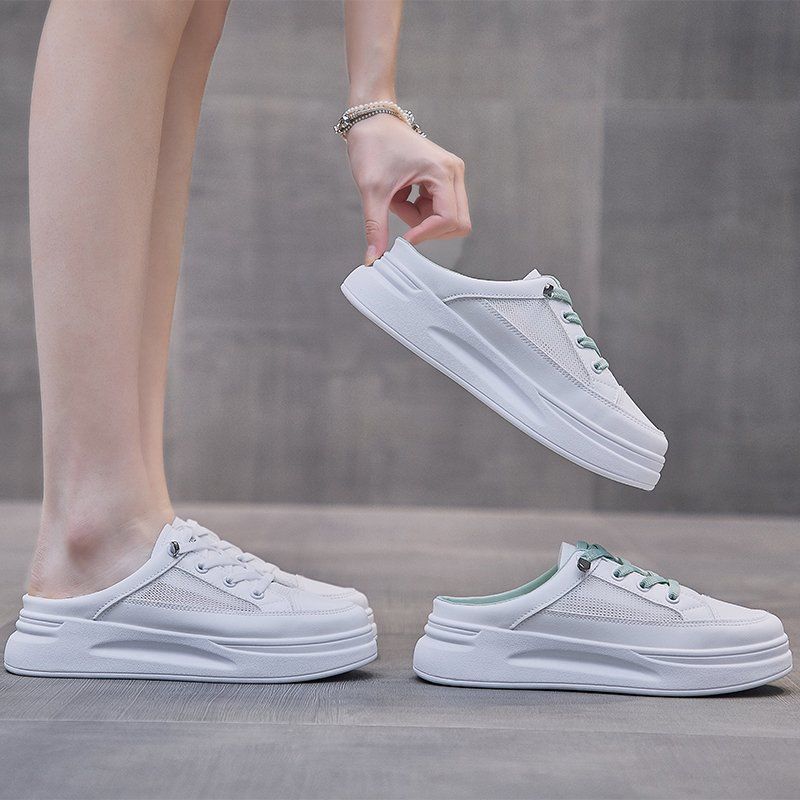 Damen luftige Sneaker mit praktischem Slip-On-Design EB