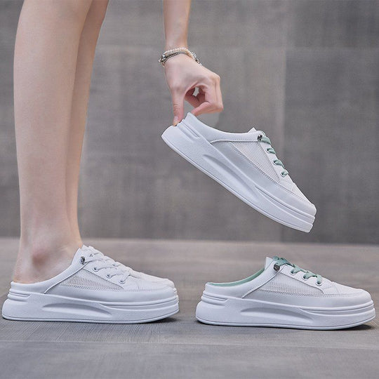 Damen luftige Sneaker mit praktischem Slip-On-Design EB