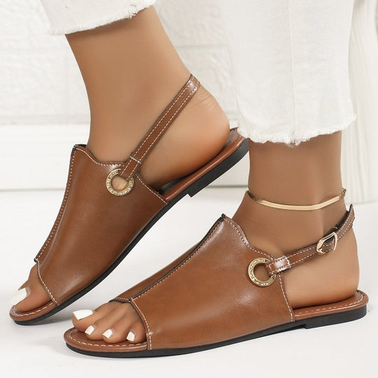 Damen offene Zehenschuhe mit modischem Design EB