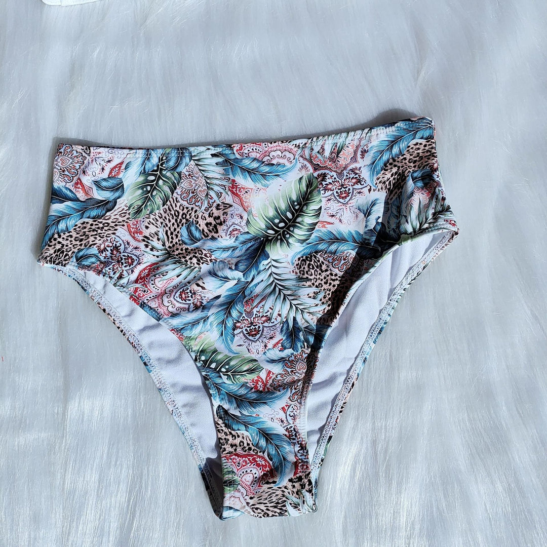 Damen Bikini-Set mit floralem Design und modischem Schnitt EB