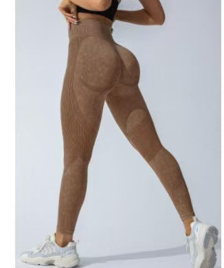 Damen Hochwertige Sportleggings mit hohem Bund EB