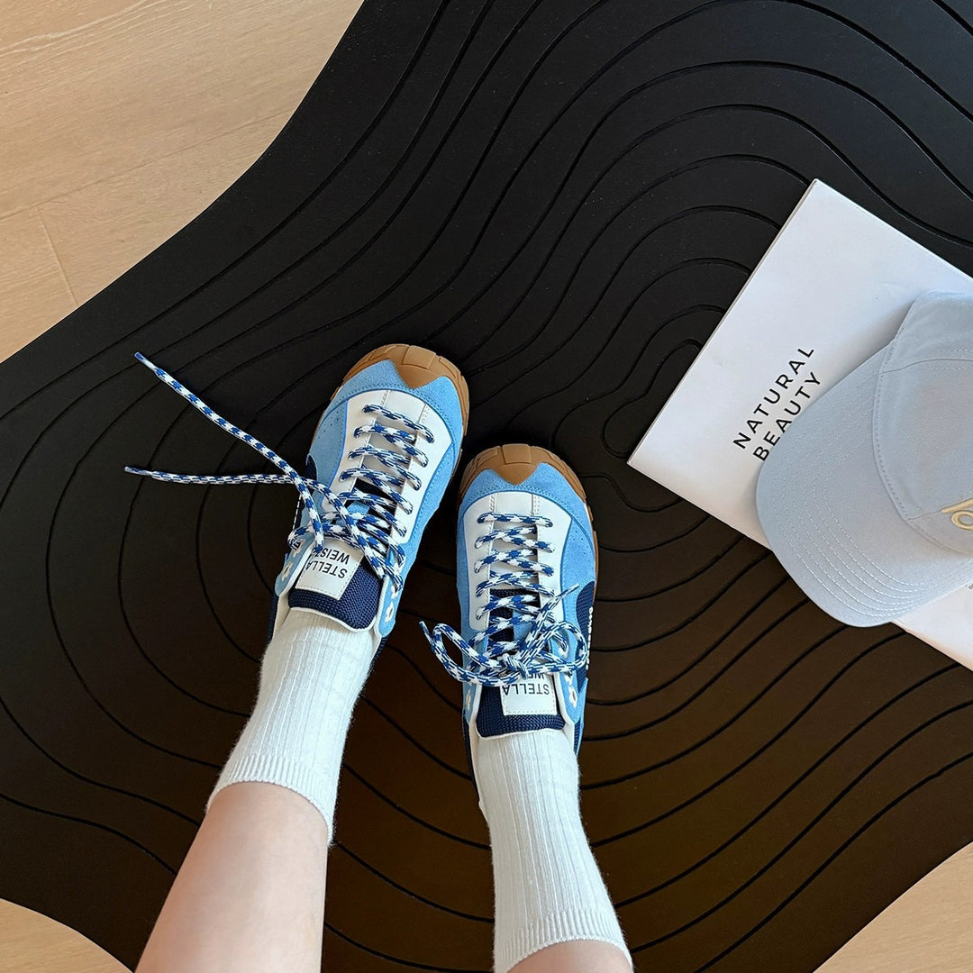 Damen Sneaker mit sportlichem Design und atmungsaktiver Oberfläche EB