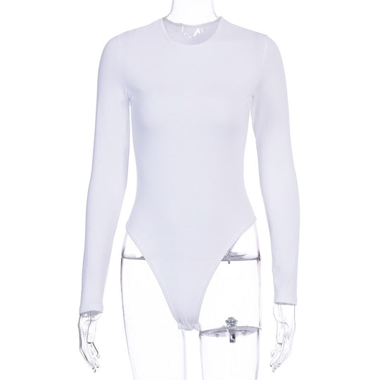 Damen Langarm-Bodysuit aus hautfreundlichem Stretchmaterial EB