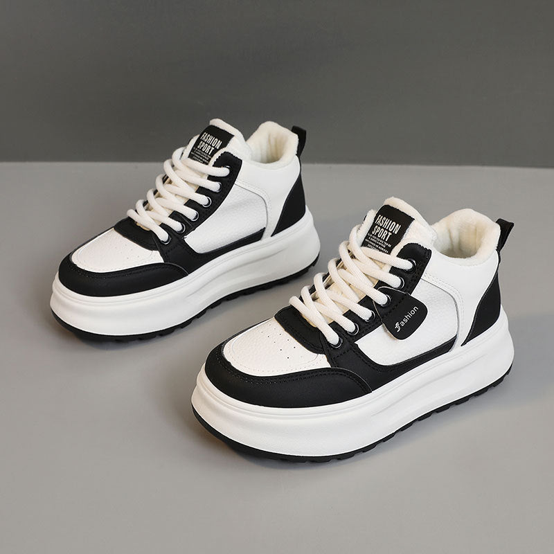 Damen stilvolle Sneakers mit gepolstertem Innenfutter und rutschfester Sohle EB