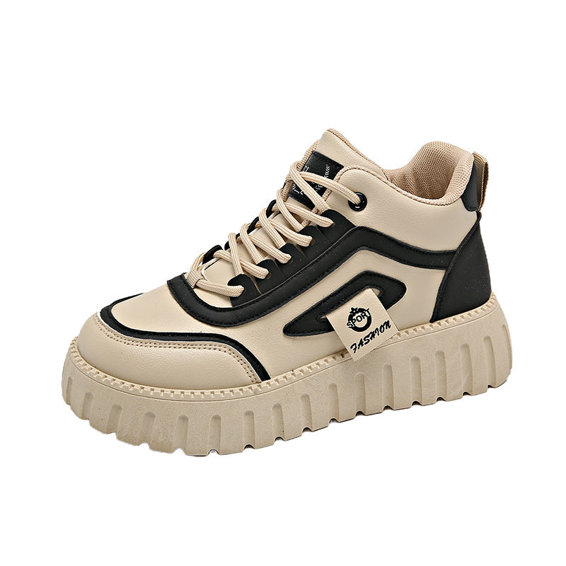 Damen Sportliche Sneakers mit innovativer Sohlentechnologie und gepolstertem Hals EB