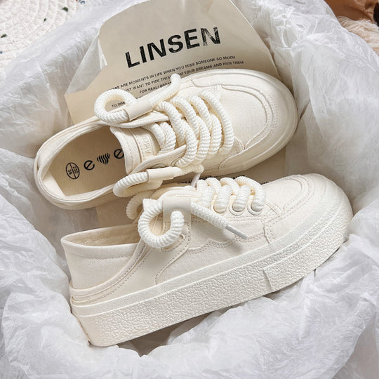 Damen Sneaker im lässigen Design mit atmungsaktiver Oberflächenstruktur und rutschfester Sohle EB