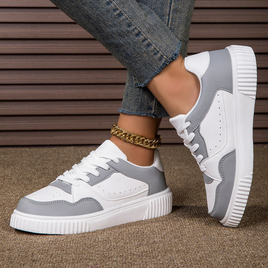 Damen Sportliche Sneakers mit attraktiver Farbkombination und komfortabler Sohle EB